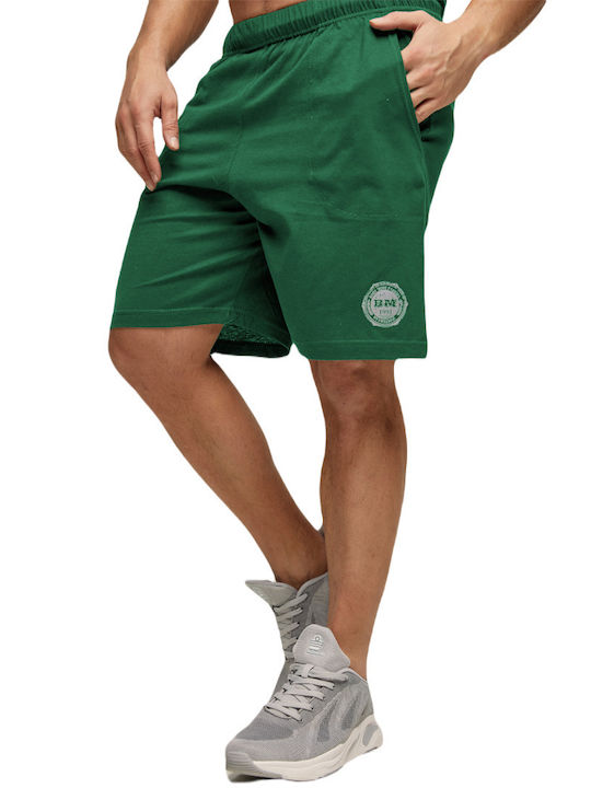 Bodymove -5326 Pantaloni scurți sport bărbați Verde