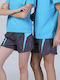 Spiro Micro Lite Running Shorts Result R183X - Grey/Aqua Men's Athletic Shorts Gray