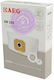 AEG GR28S Vacuum Cleaner Bags 4pcs Compatible with Vacuum Cleaner AEG