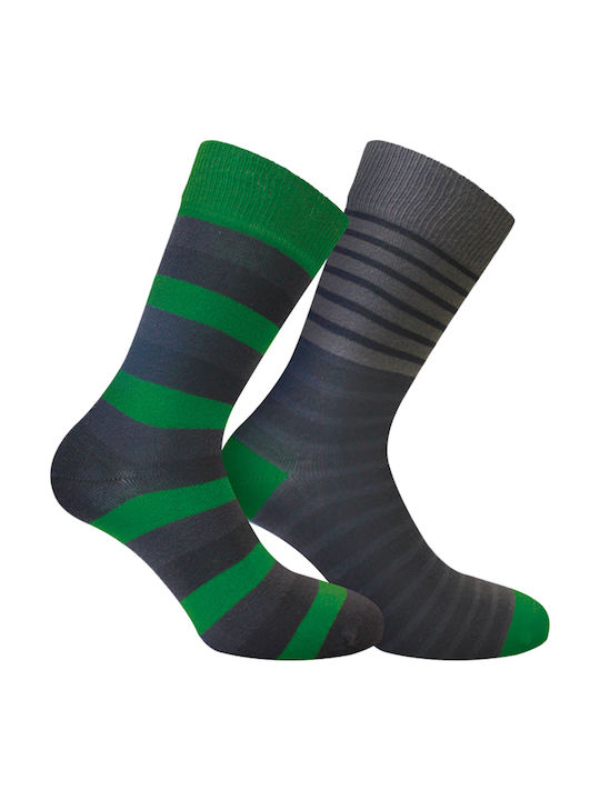 GSA 811503 Αθλητικές Κάλτσες Πολύχρωμες 2 Ζεύγη