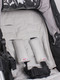 Minene Stroller Seat Liner Double Sided Stripes 35x75cm Grey