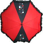 Bebe Stars Umbrella Stroller Red 13-170