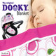 Dooky Stroller Blanket Κουβερτάκι Μωρού Pink Ci...