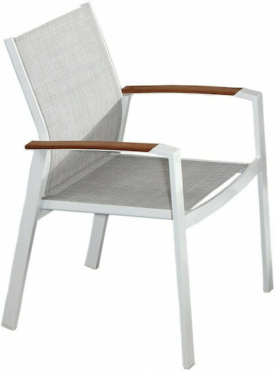 Καρέκλα Sunnyside Γκρι 57x66x87εκ. Καρέκλα Sunnyside Γκρι 57x66x87εκ.