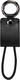 Hoco Keychain USB 2.0 to micro USB Cable Μαύρο 0.15m (UPL19-M)