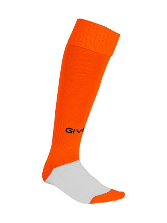 Givova Calcio Ποδοσφαιρικές Κάλτσες Πορτοκαλί 1 Ζεύγος