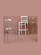 Catering-Stuhl Polypropylen Opera Clear Transparent 061 4Stück 45x52x92εκ.