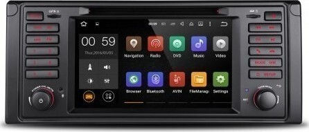 Xtrons Ηχοσύστημα Αυτοκινήτου για BMW Σειρά 5 1995-2004 (Bluetooth/USB/WiFi/GPS)