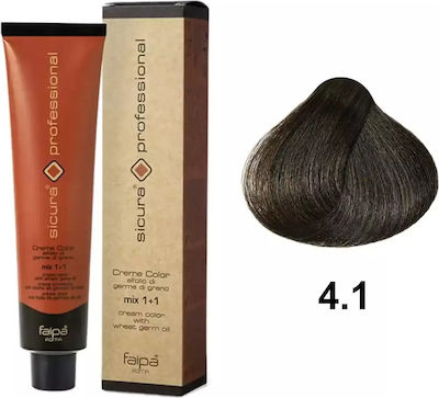 Faipa Sicura Professional Hair Dye 4.1 Chestnut chantre 120ml