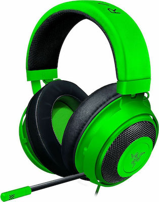 Razer Kraken Over Ear Gaming Headset με σύνδεση 3.5mm Πράσινο