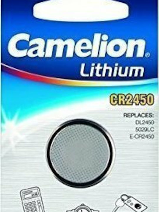 Camelion Lithium Watch Battery CR2450 3V 1pcs