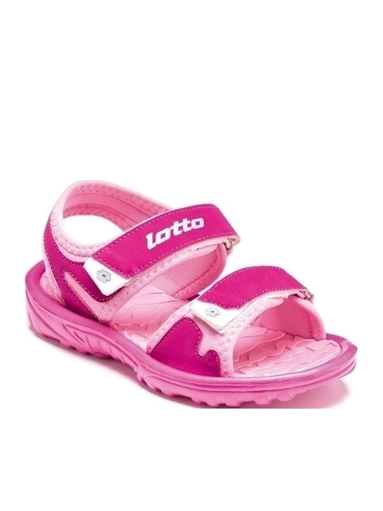 Lotto Kids' Sandals Las Rochas III Fuchsia