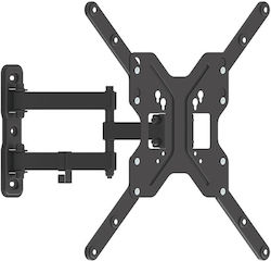 LogiLink BP0016 BP0016 Βάση Τηλεόρασης Τοίχου με Βραχίονα έως 55"