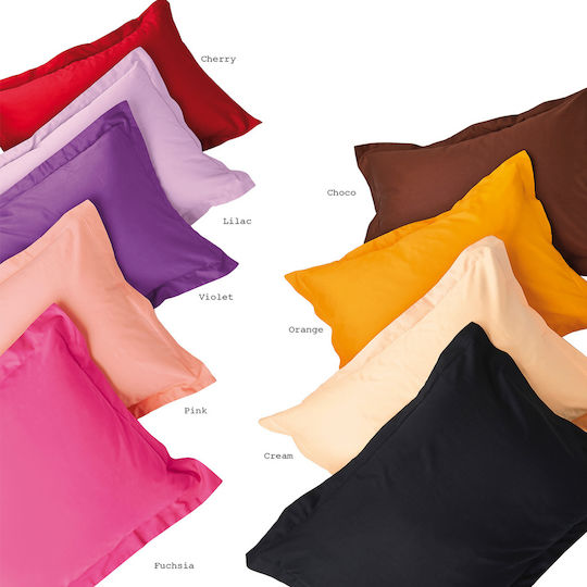 SB Home Чаршаф Кралица 240x270см. Unicolor Cherry Червен