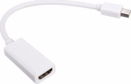 Mini-DisplayPort Männlich Zu HDMI Weiblich Weiß 1 Stück 2519