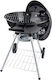 BBQ Collection 89871 70x50x49cm Rund Holzkohlegrill mit Rädern 50cmcm.