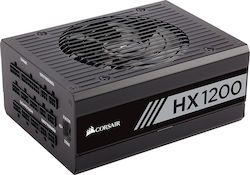 Corsair HX Series HX1200 1200W Захранващ блок за компютър Пълен модул 80 Plus Platinum