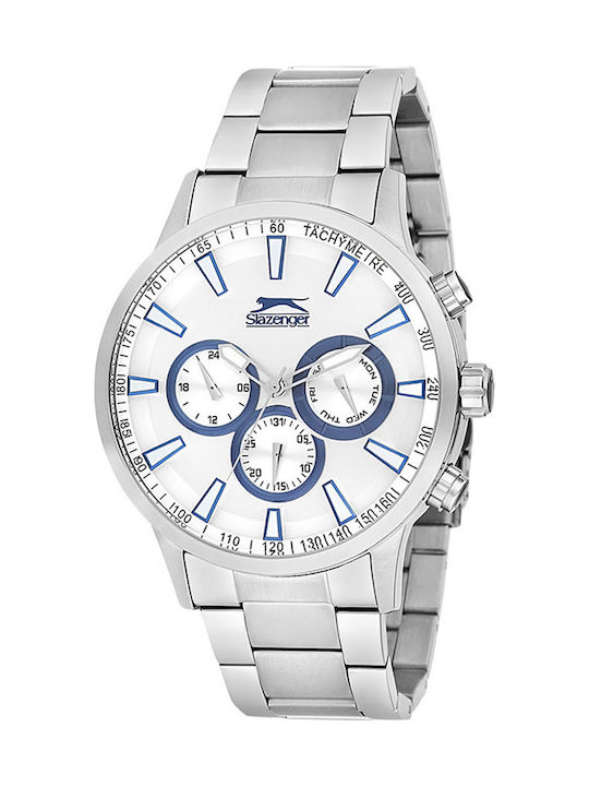 Slazenger Watch in Silver / Silver Color Sl.09.1348.2.01