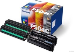 Samsung CLT-P504C Multipack Toner Laser Printer Yellow/Cyan/Magenta/Black 4pcs (SU400A)