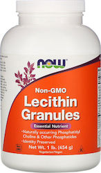 Now Foods Lecithin Granules Συμπλήρωμα Διατροφής με Λεκιθίνη 454gr