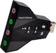 Virtual Channel 7.1 External USB 7.1 Sound Card