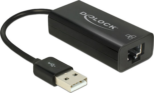 DeLock 62595 Αντάπτορας Δικτύου USB με Ενσύρματη Σύνδεση Ethernet