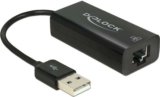 DeLock 62595 USB Адаптер за Мрежа с Проводниково Свързване Ethernet