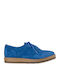 Γυναικεία Flatform Oxfords σε Μπλε Χρώμα