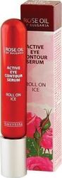 Bio Fresh Rose Roll On Ice Moisturizing & Anti-aging Serum Eyes with Collagen for Nourishment 15ml