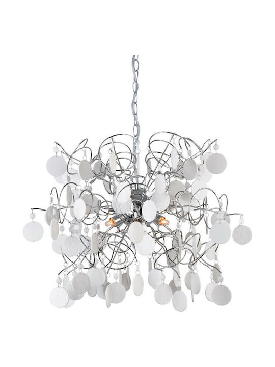 Aca Chandelier 4xG9 White 55cm SF633914W