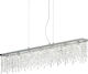 Ideal Lux Chandelier with Crystals 7xG9 Transparent 098739