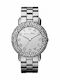 Marc Jacobs Γυναικείο Ρολόι 36mm Μπαταρίας με Ασημί Μεταλλικό Μπρασελέ