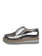 Grumman Women's Flatform Oxfords Silver