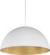 Sigma Sfera Pendant Light Single-Light Bell for Socket E27 White