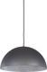 Sigma Sfera Pendant Light Single-Light Bell for Socket E27 Black