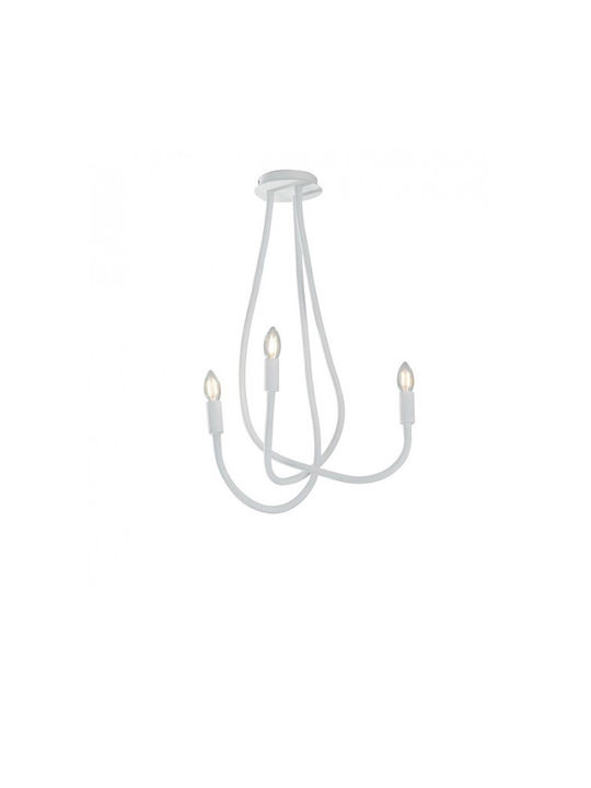 Fan Europe I-Lover-3-BCO Pendant Light Three-Light White I-LOVER-3-BCO