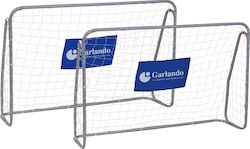 Garlando Kick & Rush Τέρματα Ποδοσφαίρου 215x73x152cm Σετ 2τμχ