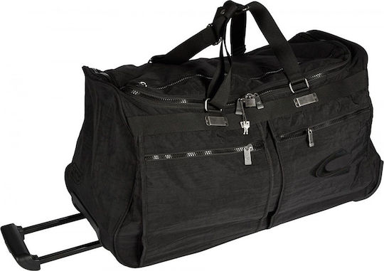 Camel Active Journey Σακ Βουαγιάζ 69lt Μαύρο με Ρόδες Υφασμάτινο Μ70xΠ32xΥ34εκ.