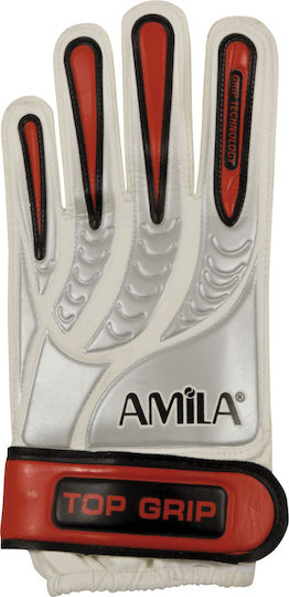 AMILA Adults Goalkeeper Gloves White Size 10