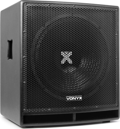 Vonyx SWP15 Pro 170.823 Самоусилващ Субуфер PA 400W 15" 40x47x53εκ. σε Черен Χρώμα