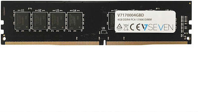 V7 4GB DDR4 RAM με Ταχύτητα 2133 για Desktop