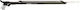 CressiSub Speargun With Rubber Comanche Rail 75cm