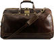 Tuscany Leather Bora Bora Sack Voyage Dark Brow...