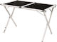 Easy Camp Rennes L Τραπέζι Αλουμινίου για Camping Πτυσσόμενο 70xx70cm Μαύρο