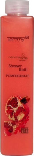 TommyG Shower Bath Natural Spa Pomegranate Αφρόλουτρο σε Gel & Άρωμα Ρόδι 300ml