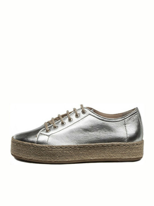 Sante Grumman Damen Sneakers Silber