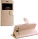 Volte-Tel Leather Gold-TPU View Book Δερματίνης Χρυσό (Galaxy S8)