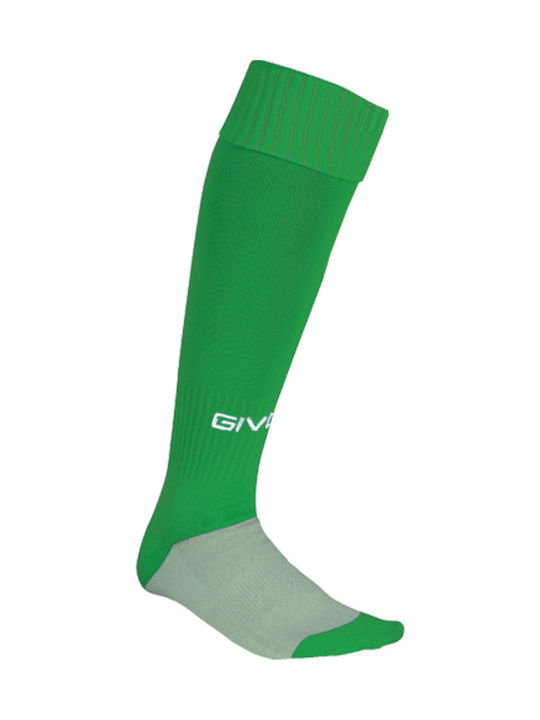 Givova Calza Calcio Ποδοσφαιρικές Κάλτσες Πράσινες 1 Ζεύγος