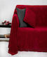 Anna Riska Armchair Throw 1300 240x180cm Red 414391