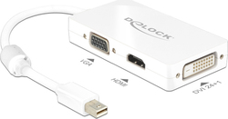 DeLock 62630 DisplayPort Männlich zu DVI-D / HDMI / VGA Weiblich